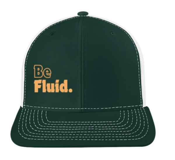 BeFluid Trucker Hat - forest green